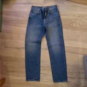 Zara Straight Blue Jeans